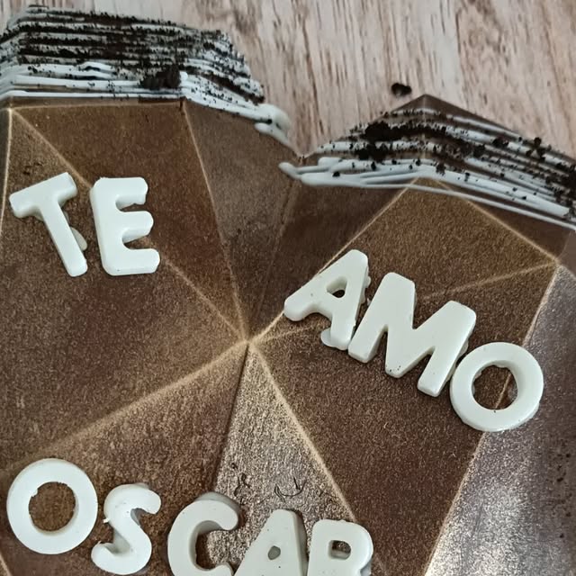 TE AMO OSCAR chocolate